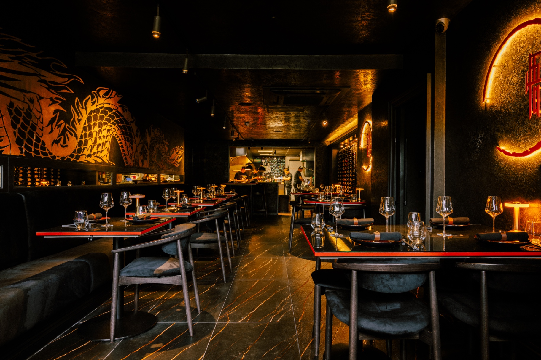 Signature restaurant interior